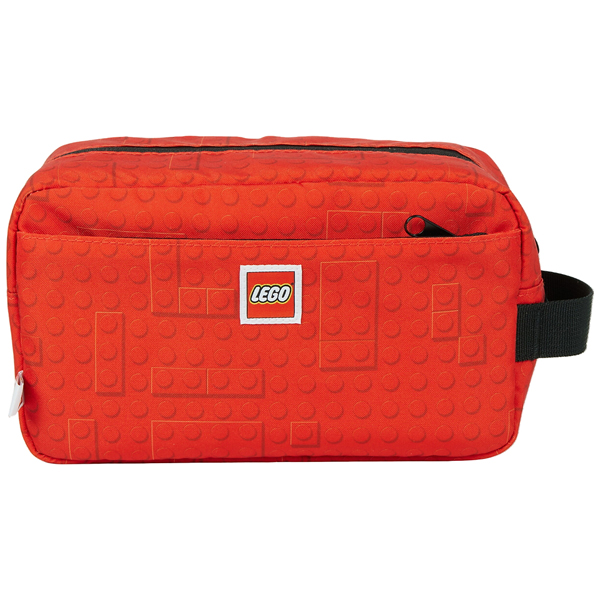LEGO Toilettaske Brick Dots Red