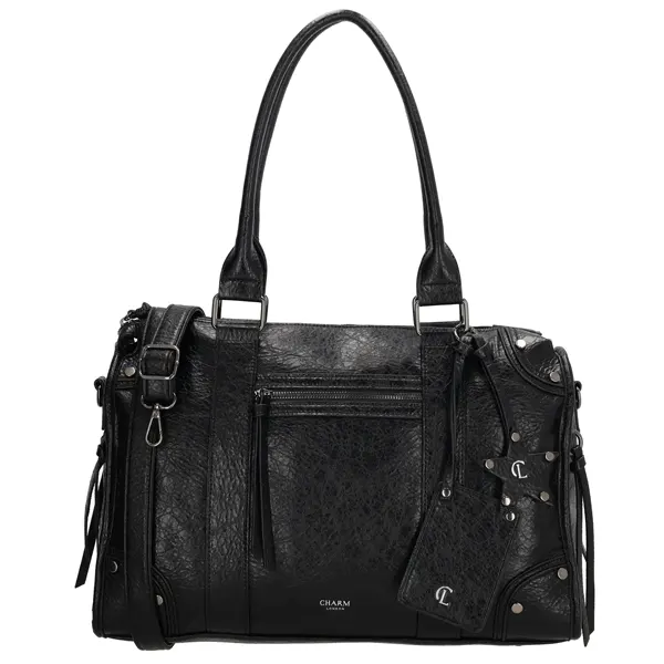 Charm London Berlin Shopper 15,6" Sort