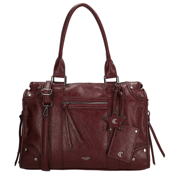 Charm London Berlin Shopper 15,6" Bordeaux
