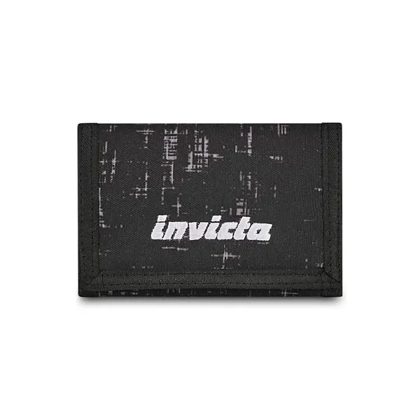 INVICTA Velcro Pung Sort/Grå
