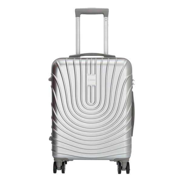 Enrico Benetti Calgary kabinekuffert 55 cm Sølv 49017-55-998