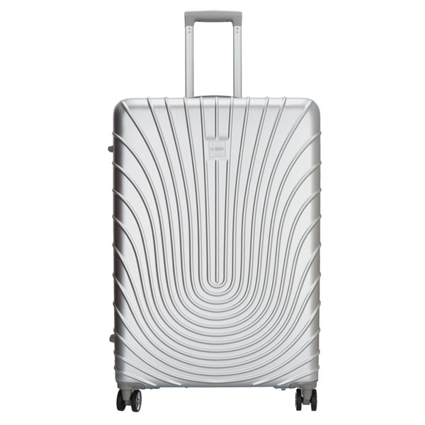 Enrico Benetti Calgary trolley kuffert 80 cm Sølv 49017-80-998