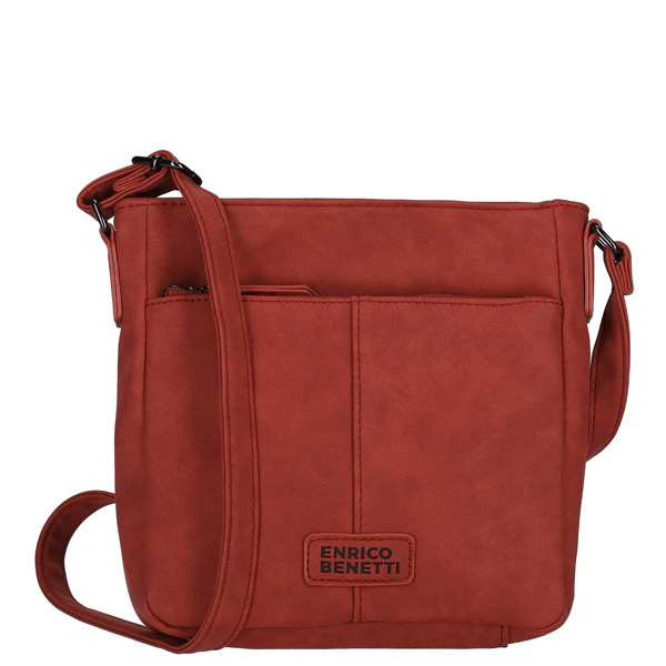 Enrico Benetti Kensi Crossbody Skuldertaske Rød