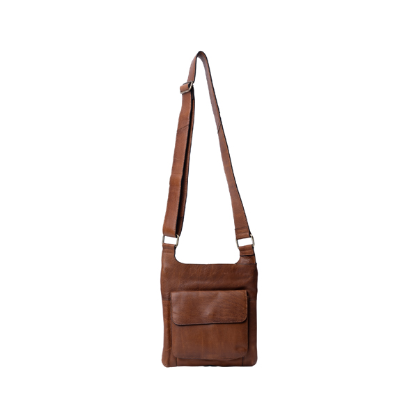 RE:DESIGNED Sara Small Skuldertaske Walnut