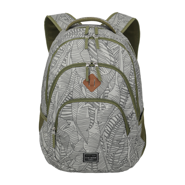 Travelite Rygsæk 15,6" Oliven Mønster