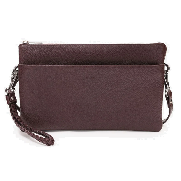 ADAX Jasmina Cormorano Combi Clutch Burgundy 154392