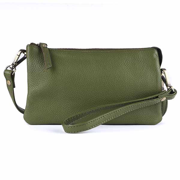 Se Bugundar Clutch Vestermarie Grøn 782-22 hos Hugo P