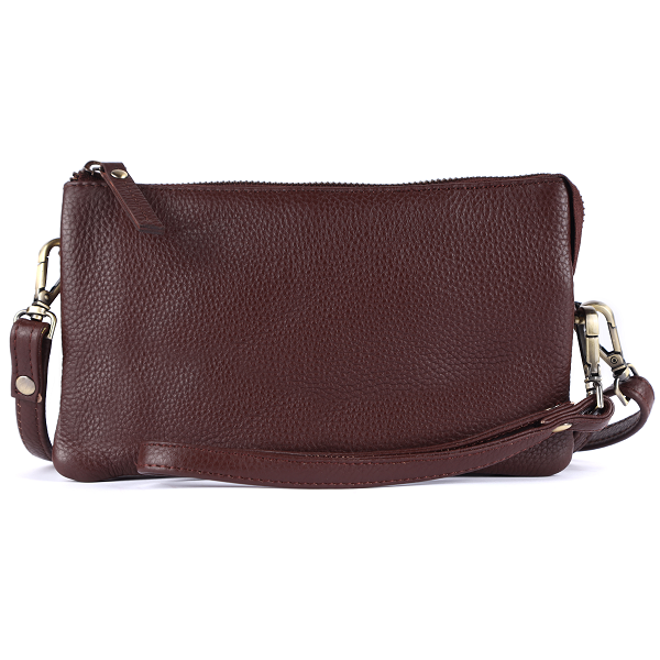 Bugundar Vestermarie Clutch Brun 782-50