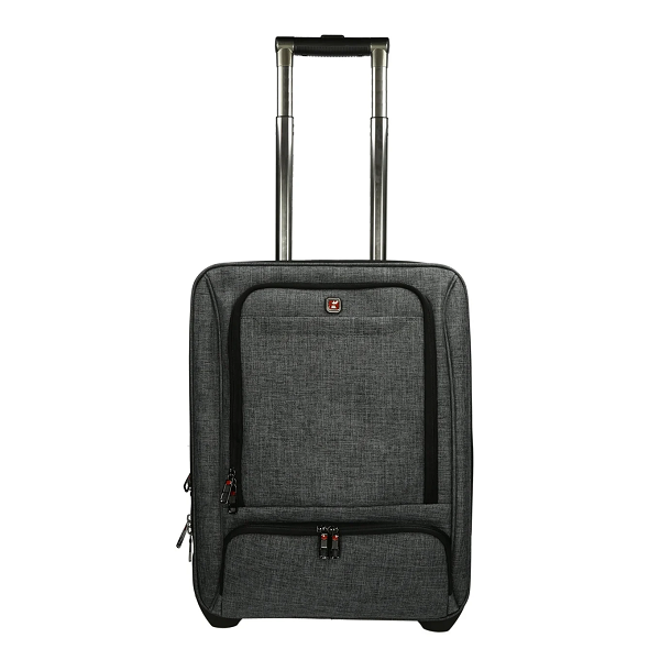 Enrico Benetti Frankfurt Kabine Laptop Trolley 17" Grå 75008-012