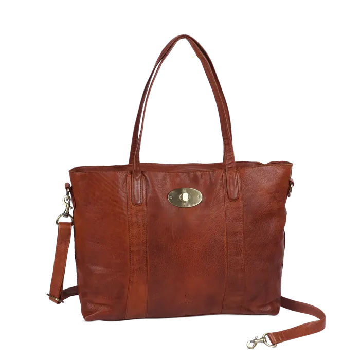 House Of Nordic Shopper Cognac