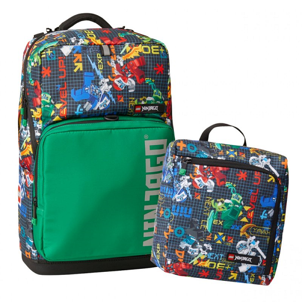 Se LEGO Ninjago Prime Empire Optimo School Bag Set 20228-2203 hos Hugo P