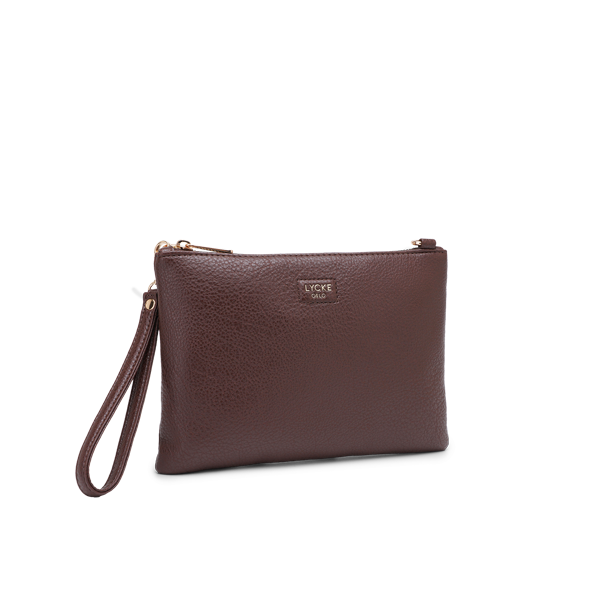 Lycke Alma Clutch Brun