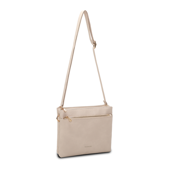 Puccini Disa Skuldertaske Beige