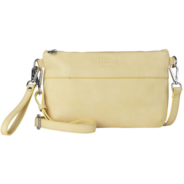 Rosemunde RBAndora Combi Clutch Pastel Yellow/Silver B0144-6637