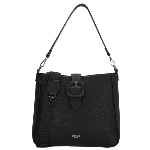 Charm London Uptown Skuldertaske Sort