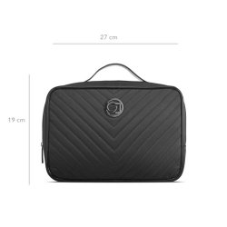 Gillian Jones Traincase 2 Rum Kosmetiktaske Sort