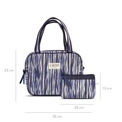 Karen 2-delt toilettaskes�t med m�l p� 30 x 23 cm og kosmetikpung p� 18 x 13 cm