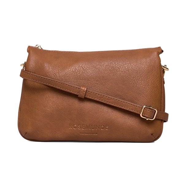Rosemunde Skuldertaske Lysebrun