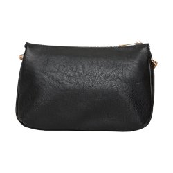 Rosemunde Skuldertaske Sort/Guld