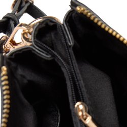 Rosemunde Skuldertaske Sort/Guld