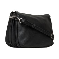 Rosemunde Skuldertaske Sort/S�lv