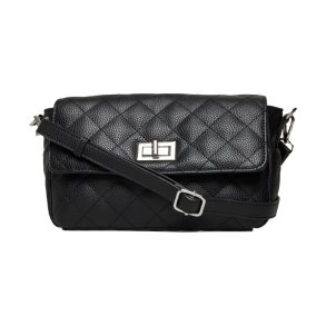 Rosemunde Skuldertaske Quiltet Sort