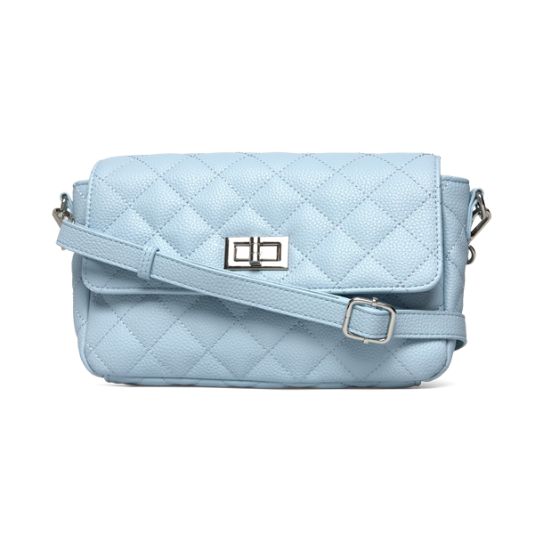 Rosemunde Skuldertaske Quiltet Pastel Bl�