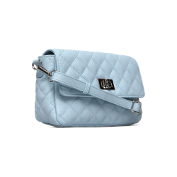 Rosemunde Skuldertaske Quiltet Pastel Bl�