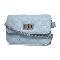 Rosemunde Skuldertaske Quiltet Pastel Bl�