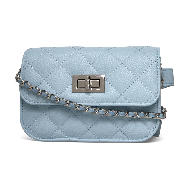 Rosemunde Skuldertaske Quiltet Pastel Bl�