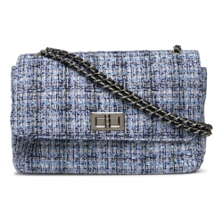 Rosemunde Boucle skuldertaske med k�de Mix bl�