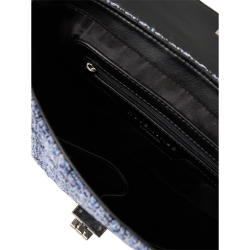 Rosemunde Boucle skuldertaske med k�de Mix bl�