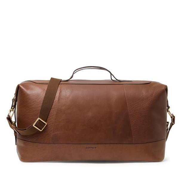 Saddler L�der Rejsetaske Cognac