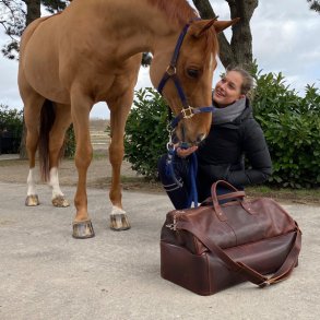 ADAX Aladdin Dufour Rejsetaske M�rkebrun