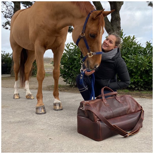 ADAX Aladdin Dufour Rejsetaske M�rkebrun