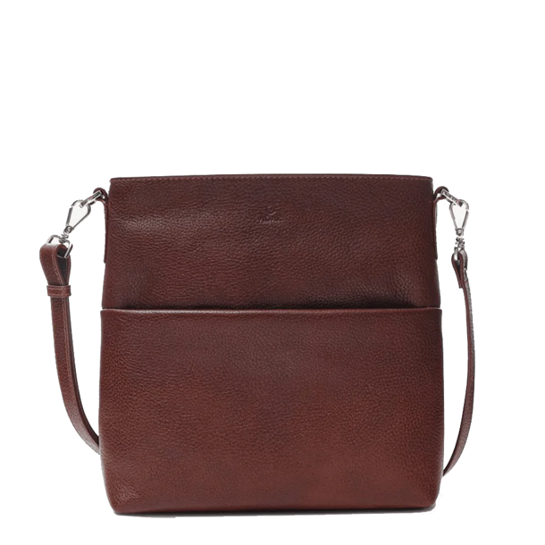 Adax Cormorano Skuldertaske Andrea Walnut