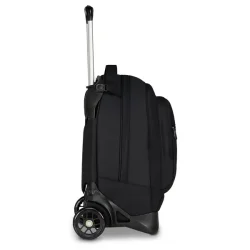 INVICTA PLUG PLAIN Rygs�k p� hjul Sort