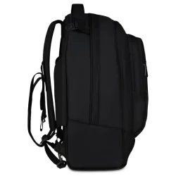 INVICTA PLUG PLAIN Rygs�k p� hjul Sort