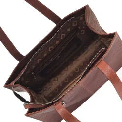 Adax Cormorano Shopper Sheila Walnut