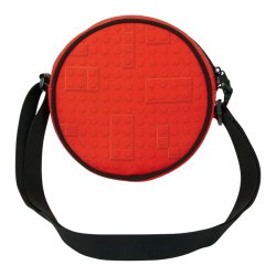 LEGO Rung Skuldertaske Brick Dots Red