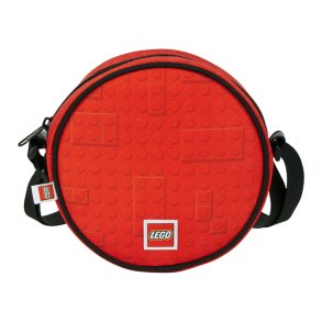 LEGO Rung Skuldertaske Brick Dots Red