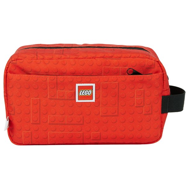 LEGO Toilettaske Brick Dots Red