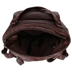 Hide &amp; Stitches Paint Rock Kombi Rygs�k/Shopper M�rkebrun 