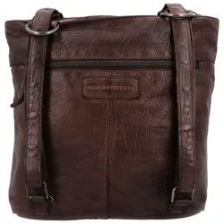 Hide &amp; Stitches Paint Rock Kombi Rygs�k/Shopper M�rkebrun 