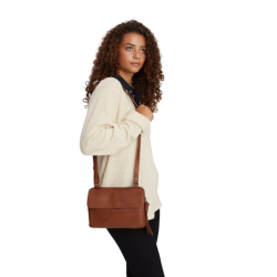 Adax Brescia Skuldertaske Lene Caramel