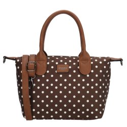 Charm London Buckingham H�ndtaske M�rkebrun