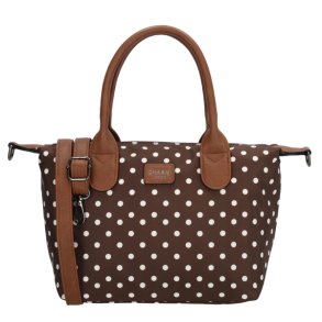 Charm London Buckingham H�ndtaske M�rkebrun