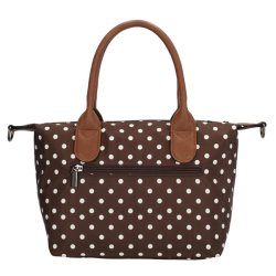 Charm London Buckingham H�ndtaske M�rkebrun