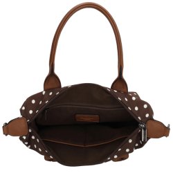 Charm London Buckingham H�ndtaske M�rkebrun