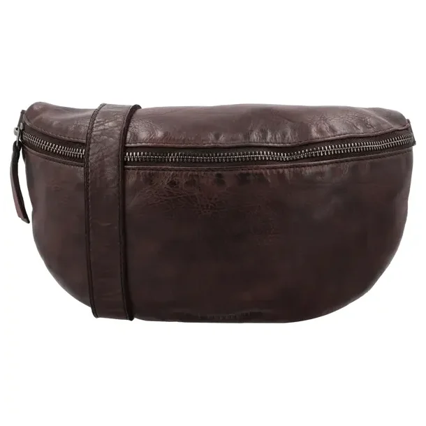 Hide & Stitches Paint Rock Bumbag M�rkebrun Kalv